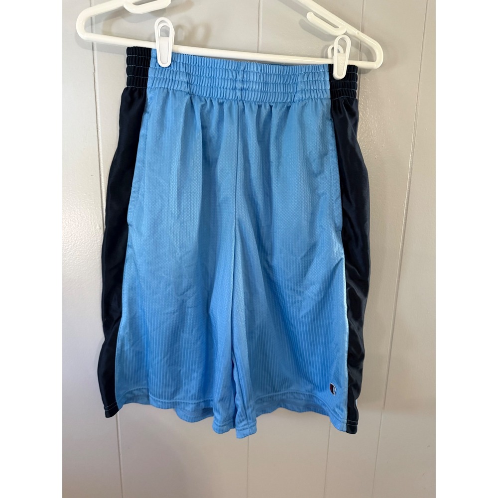 Champion Basketball Shorts Mens S Blue Navy Mesh Athletic Activewear